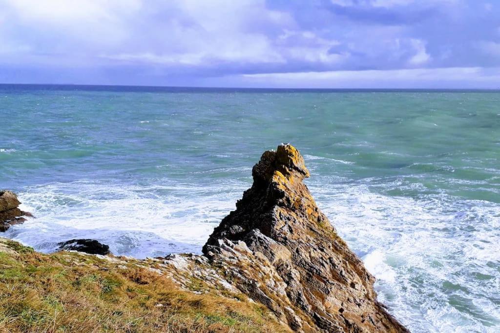 Vue Mer Pour Une Escale En Baie Du Mt-St-Michel Cherrueix Kültér fotó